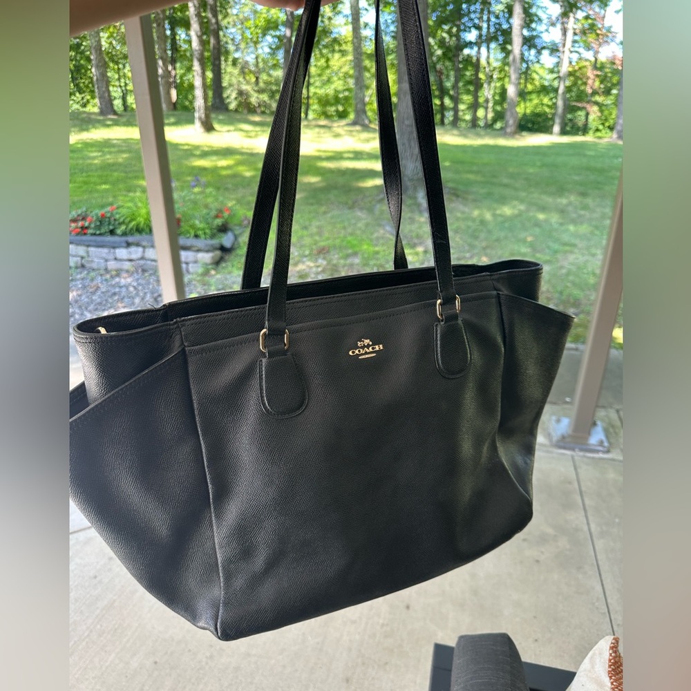 Coach Black Tote Bag